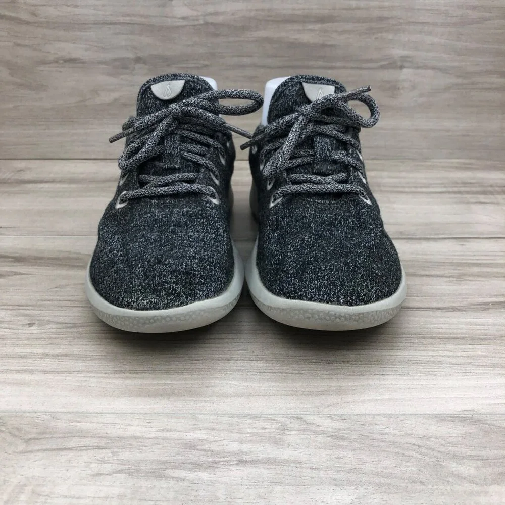 Allbirds Sneakers Womens 7 Gray Merino Wool Runners Lace Up Shoes